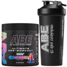 Applied Nutrition Bundle ABE Pre Workout 375g + Black Shaker 700 ml 