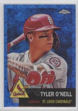 2022 Chrome Platinum Anniversary Blue Mini-Diamond Refractor Tyler O'Neill 4z8