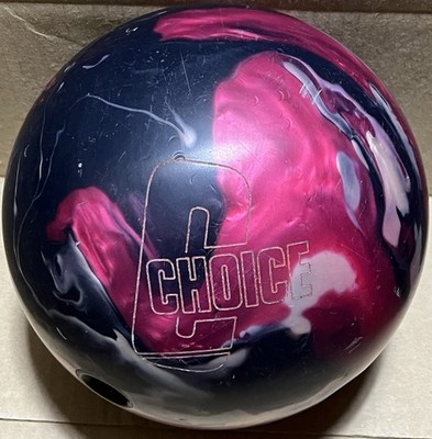 Ebonite Choice Hybrid 15 lb Bowling ball Used Single Drill