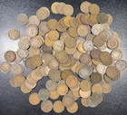 1859-1909 Mixed Dates Indian Head Penny LOT OF 180 COINS UNSEARCHED