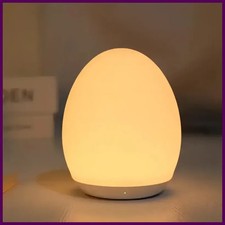 RGB 7 Color LED Night Light Touch Dimmable USB Rechargeable Lamp