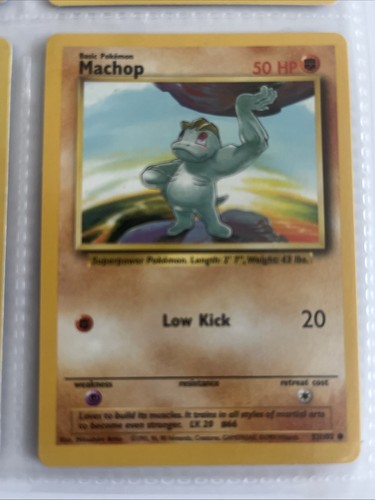 Pokémon Cards Lot of 9 Non-holo Common Basic Vintage - Picture 11 of 12