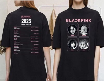Comfort Colors Blackpink Deadline World Tour 2025 Concert Blink Fan Kpop T-Shirt
