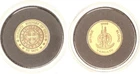Vanuatu 50 Vatu 1998 History of Gold 1/25oz Gold Proof in Capsule 140049