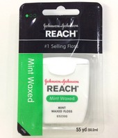 Johnson&johnson Reach Mint Waxed Dental Floss 55 Yd (pack Of 2) on sale Johnson&johnson Reach Mint Waxed Dental Floss 55 Yd (pack Of 2) on sale