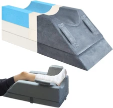 4-Height Adjustable Leg Elevation Pillows for after Surgery, Injuries, or Rest,