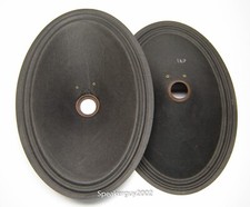 Pair Vintage 6"X9" Paper Cones - Speaker Parts - 691 -- CS