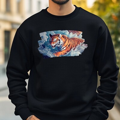 Tiger Anime Style Sweatshirt Cosy And Perfect For Any Occasion S To 4XL
