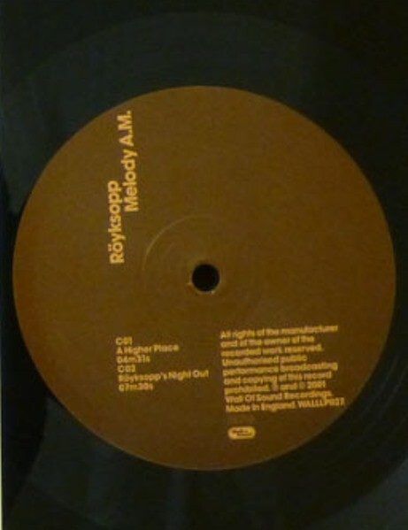 Röyksopp Melody A.M. Double LP w Inners EU 2001 Wall Of Sound NM
