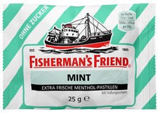 Fisherman's Friend Mint sin azúcar 25 g Fisherman