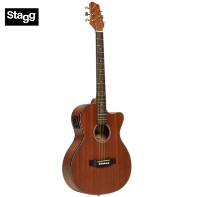 Stagg SA25 Series Auditorium Cutaway Acoustic Electric Guitar SA25 ACE MAHO