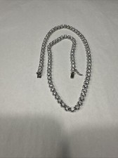 Nolan Miller Perle CZ Tennis Halskette $50.