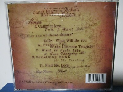 CANDI PEARSON-SHELTON - Haunted By Eden - CD - MINT condition