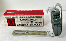 NIB Gold Crest BR15 Collapsible Camera Flash Bracket, Reversible  L Shaped