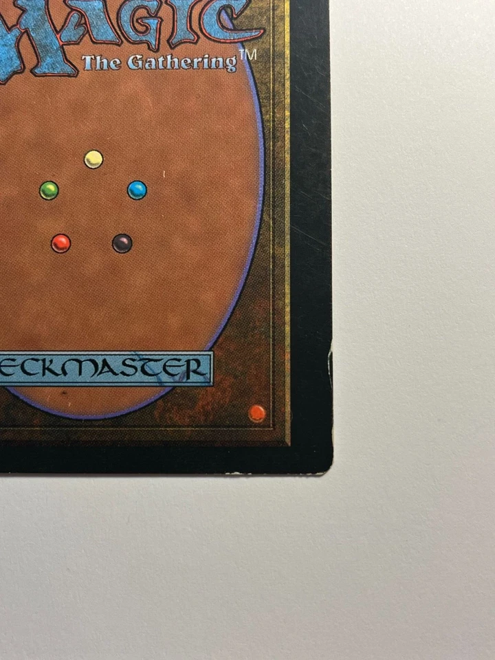 Elven Fortress MTG Card Miscut Error Misprint Fallen Empires - Second Card vis - Image 4 of 4