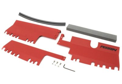 Perrin Performance Kühlerverkleidung rot für Subaru WRX / STI 14-21, VA