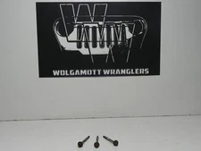 97-02 Jeep Wrangler TJ Set of (3) Power Steering Gear Box Mount Bolts CC 69UA