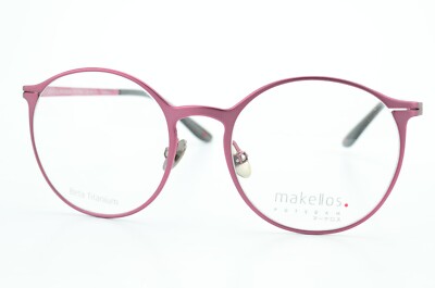 MAKELLOS Potsdam Glasses Frame ME3002 Cosima S. C1 Beta Titanium 48-19 140 Japan