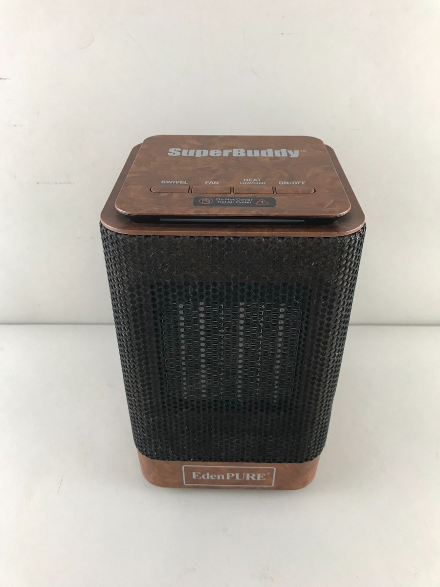 EdenPURE SuperBuddy Oscillating Personal Space Heater A5836 Electric 120V  950W | eBay