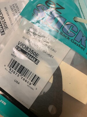 LOT OF THREE (3) GENUINE EZ STICKER ROL GASKET WATER OUTLET GASKET  W08350E
