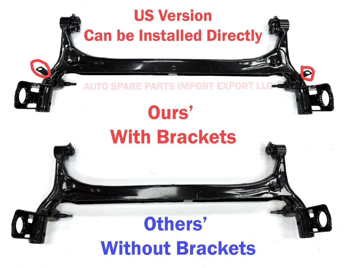 Rear Axle Beam Crossmember Subframe 02-07 Toyota Corolla Matrix