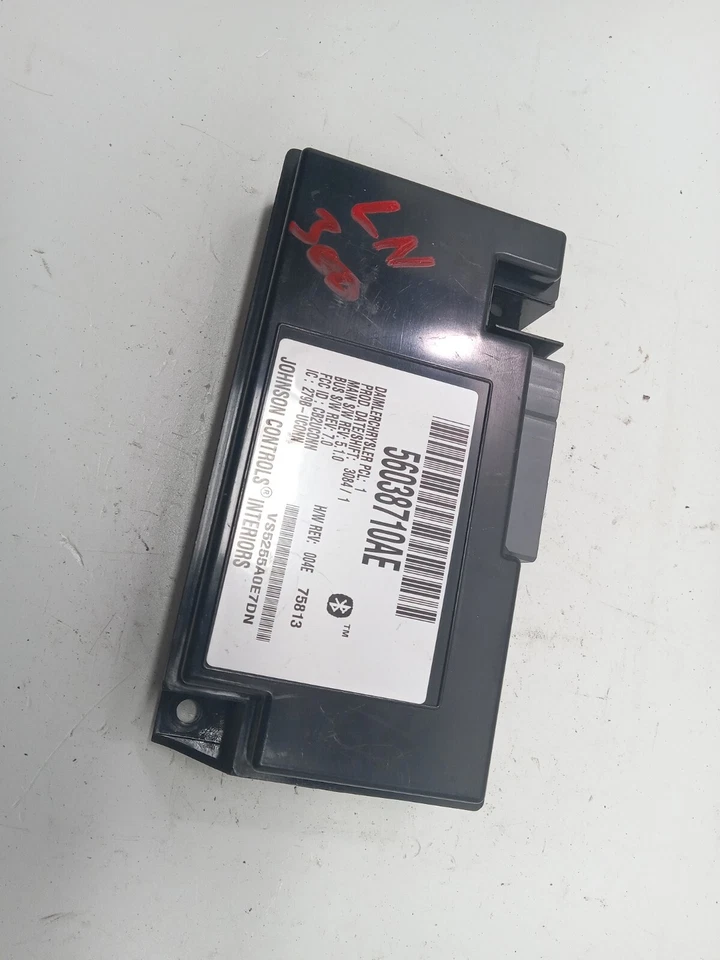 Jeep Grand Cherokee 2005 chasis ECM comunicación módulo montado en el techo OEM Foto 2 de 4