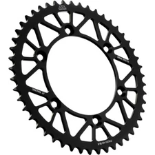 JT Sprockets Rear Racelite Sprocket Alum 49T-520 Blk Hon/Yam | JTA251.49BLK