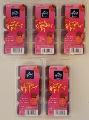 Glade Wax Melts Air Freshener Candy Sprinkling Joy Berry 40 Cube Limited Edition