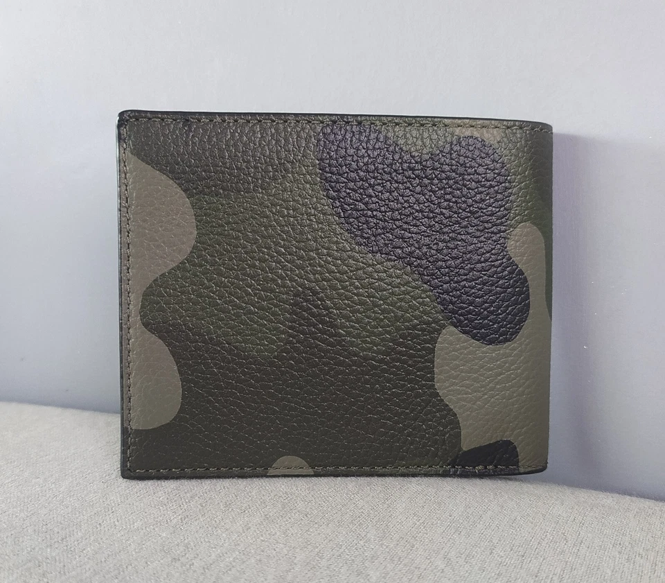 Coach 3 In 1 With Camo Print & Coach Graphic Wallet Worldwide Shipping T - 9019 - Image 2 of 4