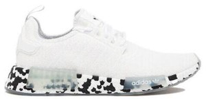 adidas gazelle silver green womens adidas Women's NMD_R1 Slip-On Shoes, Size 5.5, Black/White main image 1