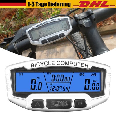 Bike Computer Odometer Speedometer Bicycle Accessories