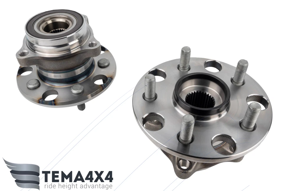 Juego de 2 cojinetes traseros y bujes originales OEM para Lexus Toyota 42410-30021 4241030021 Foto 4 de 4