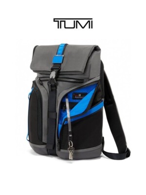 TUMI Logistic ALPHA BRAVO 232759 Backpack Genuine Black Blue
