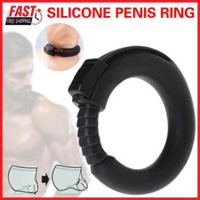 Adjustable Penis Stretcher Enhancer Ball Scrotum Ring Delay Ejaculation for Male