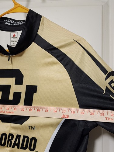 Jersey XL Colorado University Buffaloes Cycling shirt 100% Polyester - Picture 9 of 11