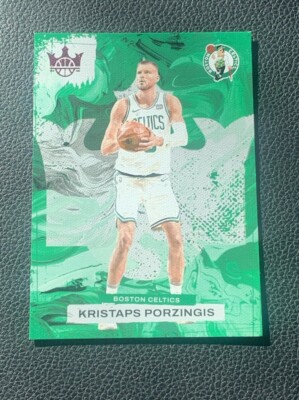 2023-24 Panini Court Kings Pink /99 #40 Kristaps Porzingis