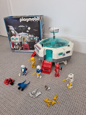 Ancien jouet PLAYMOBIL navette PLAYMOSPACE Station spatiale 3536 1980