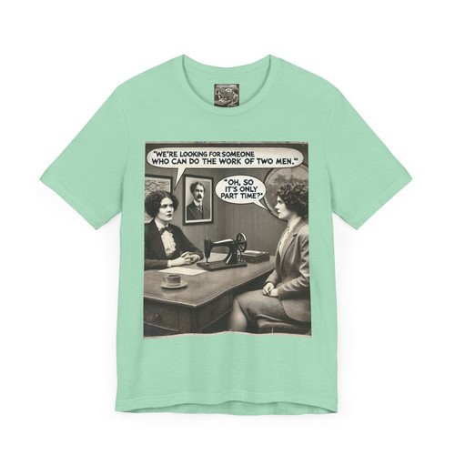 Lustiges Frauen Work Harder T-Shirt, Grafik Tee für Sie, Humorvoll Unisex Top, - Bild 24 von 41