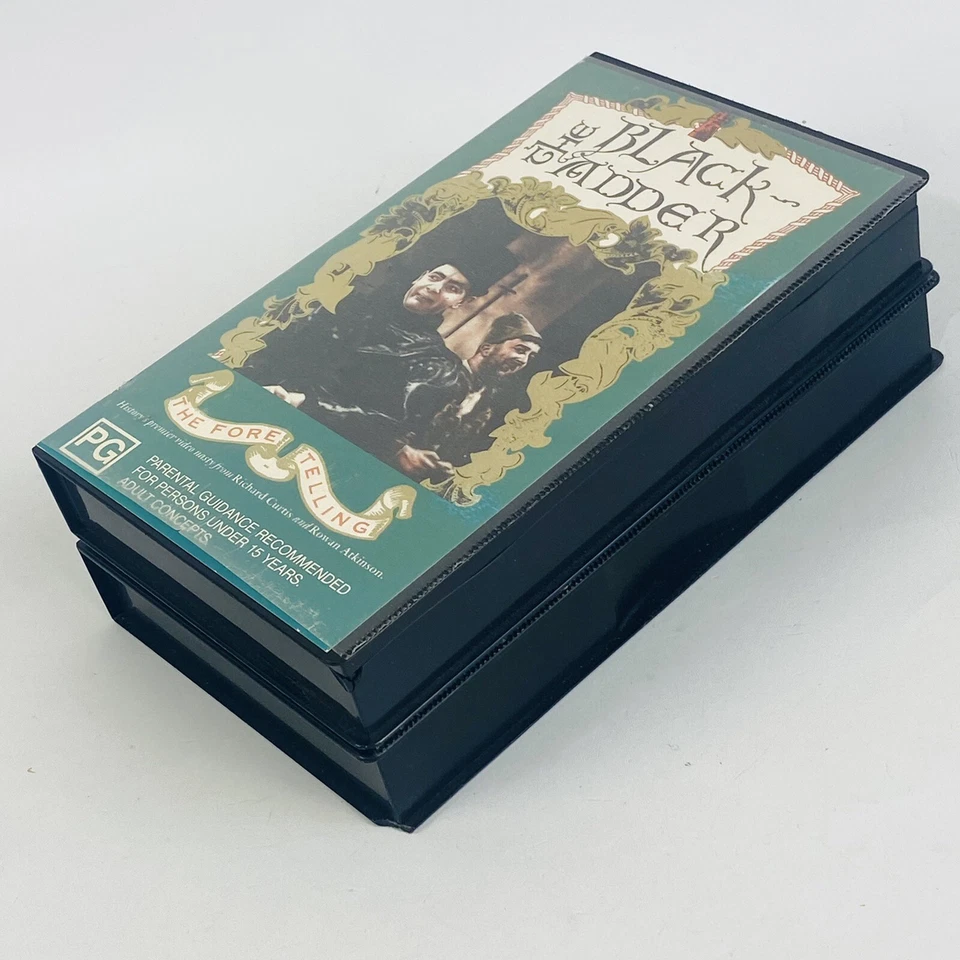 Black Adder VHS Video 2 x Vintage 1990 Bundle: Foretelling & Queens Beard - Image 4 of 4