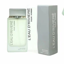 L'Eau D' Riviere Pour Homme  for Unisex Eau de Parfum Spray 3.4 oz