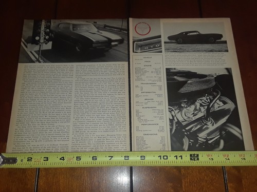 1968 PONTIAC GTO ORIGINAL ARTICLE - Picture 2 of 2