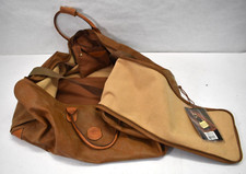 Borsone Bric's Terracotta 25" quadrato pelle chiusura zip oversize italiano