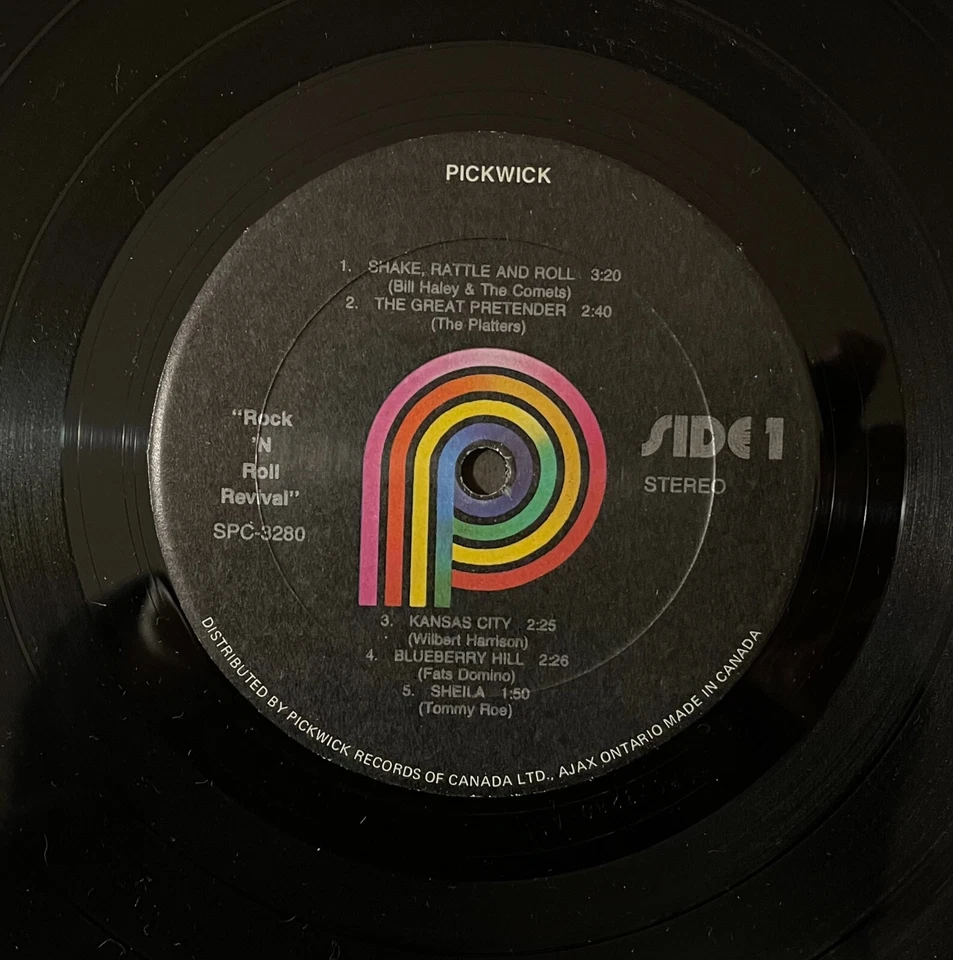 DUSTY SPRINGFIELD/TOMMY ROE/FATS DOMINO Rock 'N' Roll Revival PICKWICK VG++ - Image 3 of 3