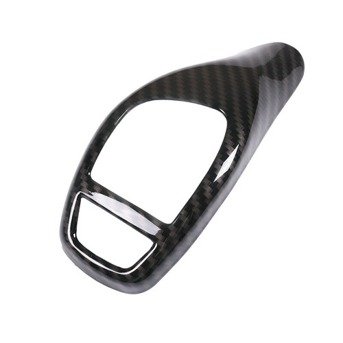 For 2014-2018 BMW X5 F15 X6 F16 Sport Carbon Fiber Gear Shifter Knob Trim Cover - Imagen 9 de 12