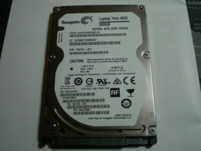 interne Festplatte Seagate 500GB SATA III 2,5 Zoll 7200RPM  PS3/PS4 PC Laptop