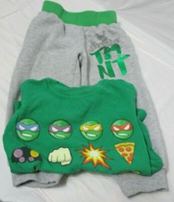 Toddlers Ninja Turtle Tee Shirt and Sweatpants. Size 4T