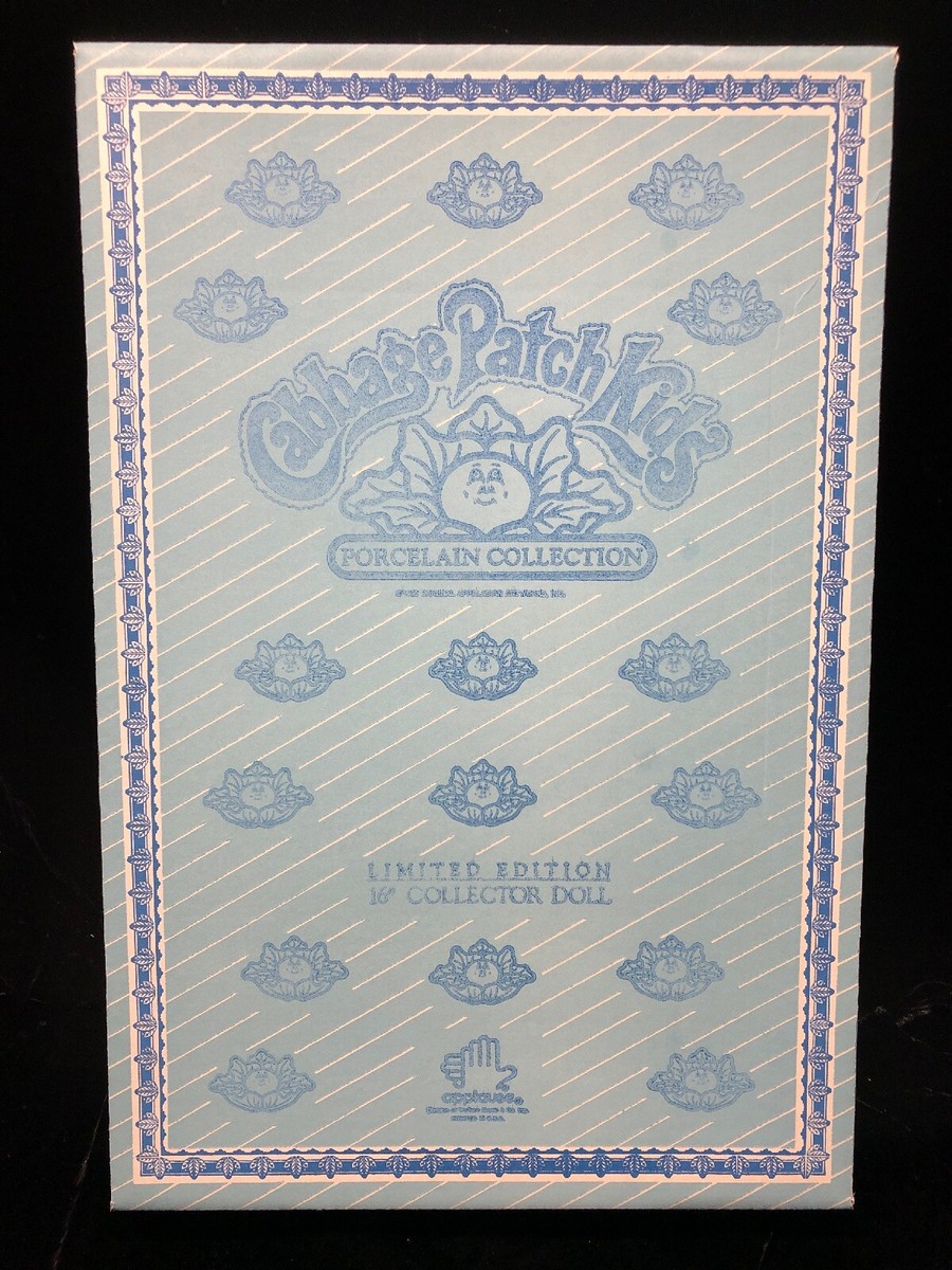 1985 Vintage MELANIE SUSANNE Porcelain Cabbage Patch Kid 4886