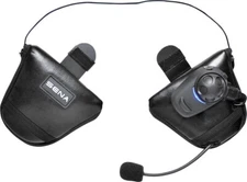 Sena Half Helmet Bluetooth Stereo Headset/Communicator/Intercom SPH10H-FM-01