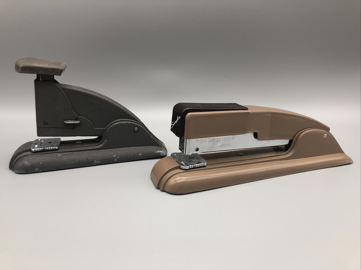 Vintage No.27-8.5”L & No.3-6”L Swingline Stapler 1960s Art Vintage No.27-8.5”L & No.3-6”L Swingline Stapler 1960s Art