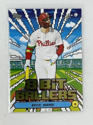 2026 Topps Series 1 BRYCE HARPER 8 Bit Ballers #8B-11 Philadelphia Phillies 